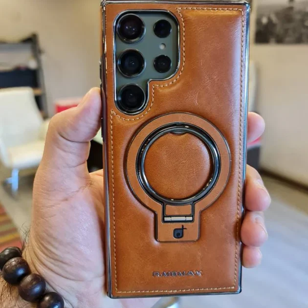 anti-choc samsung cuir